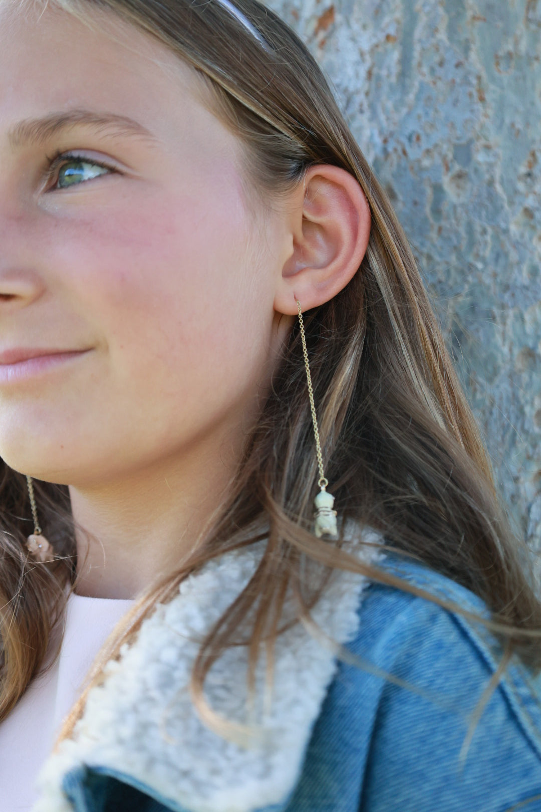 Cute dino earrings
