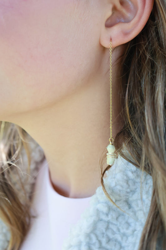 Cute dino earrings